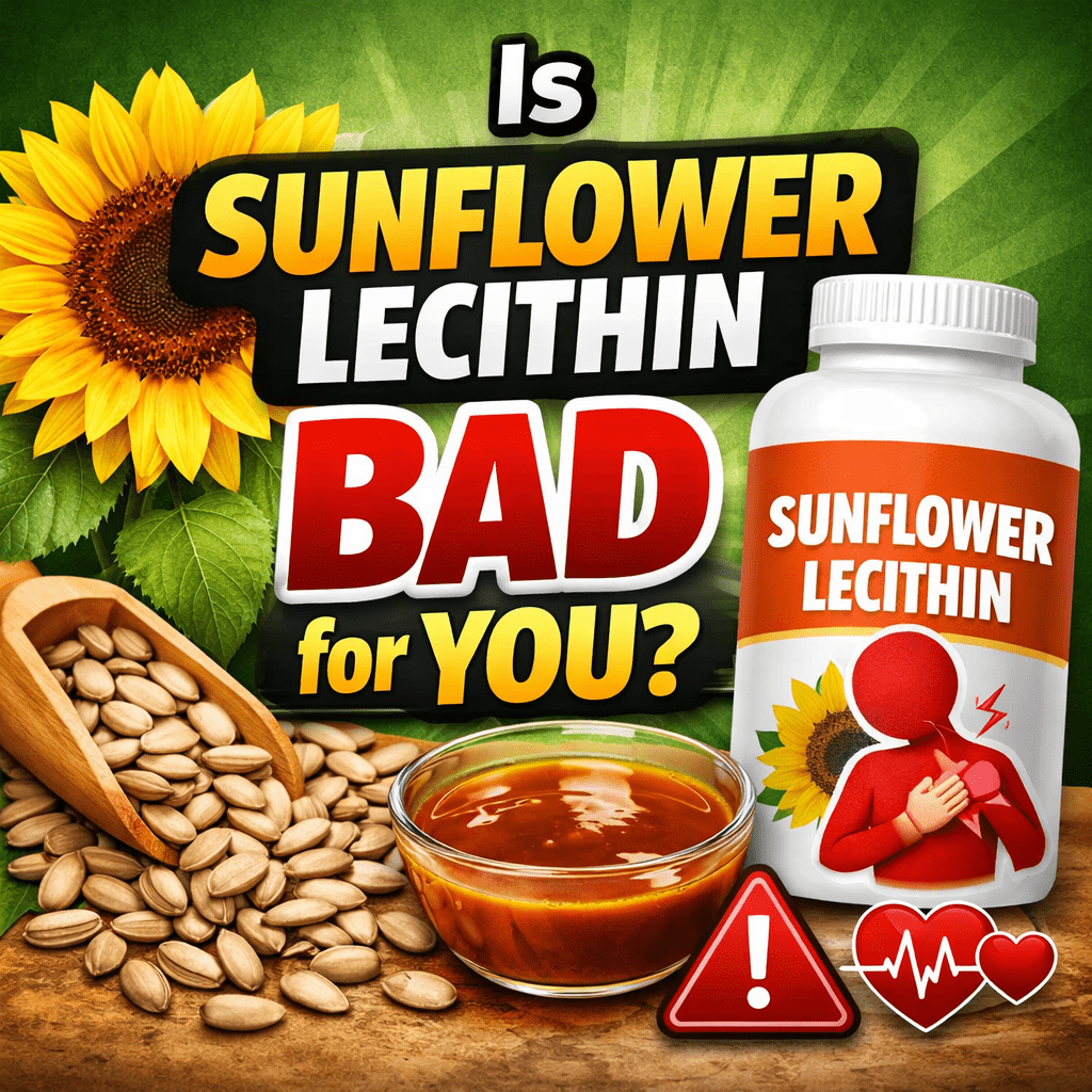 is sunflower lecithin bad for you?