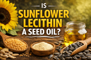 Is sunflower lecithin a seed oil?