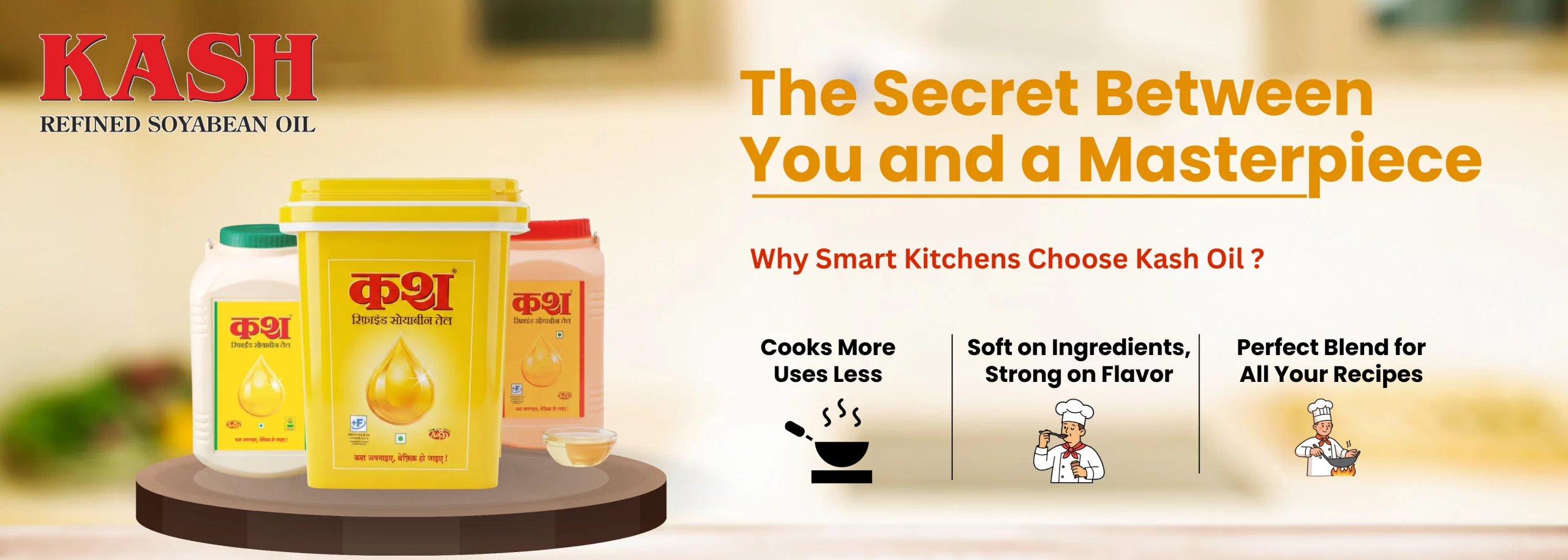 Kash oil | Soya Refined Oil |