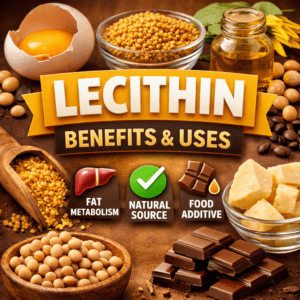 What is lecithin used for?