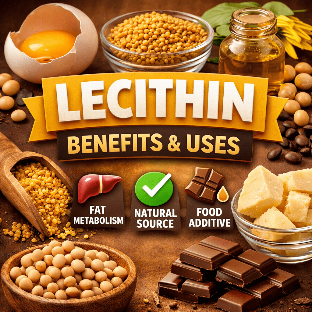 What is lecithin used for?